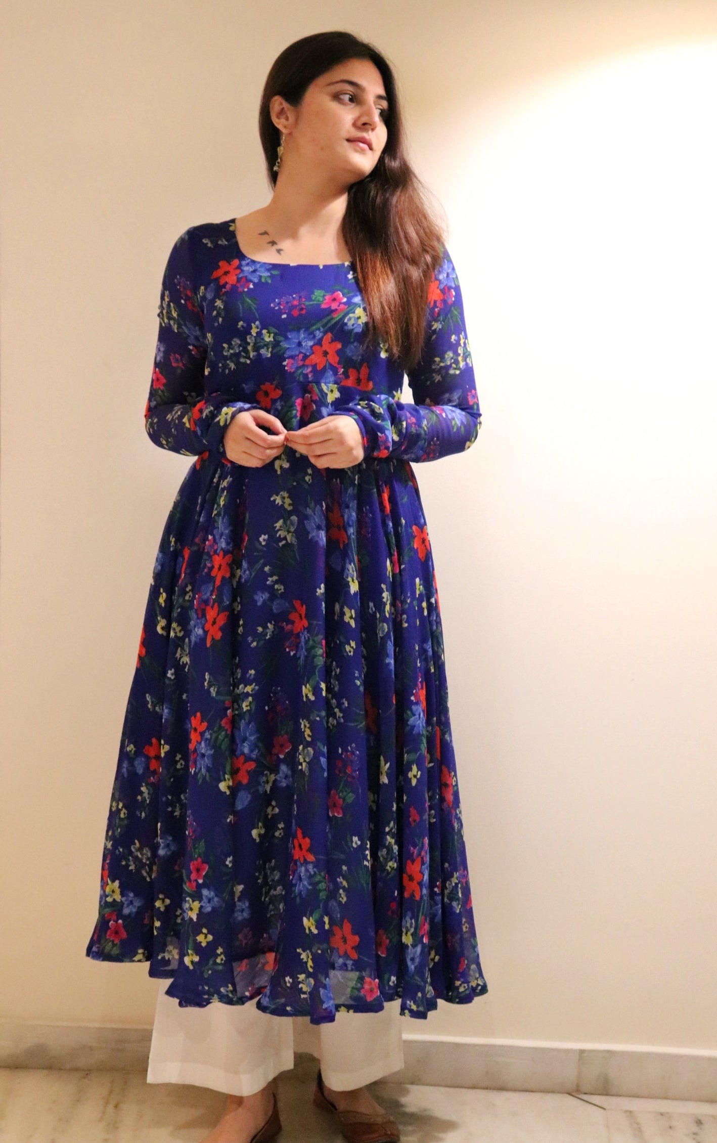 Nitya chiffon kameez