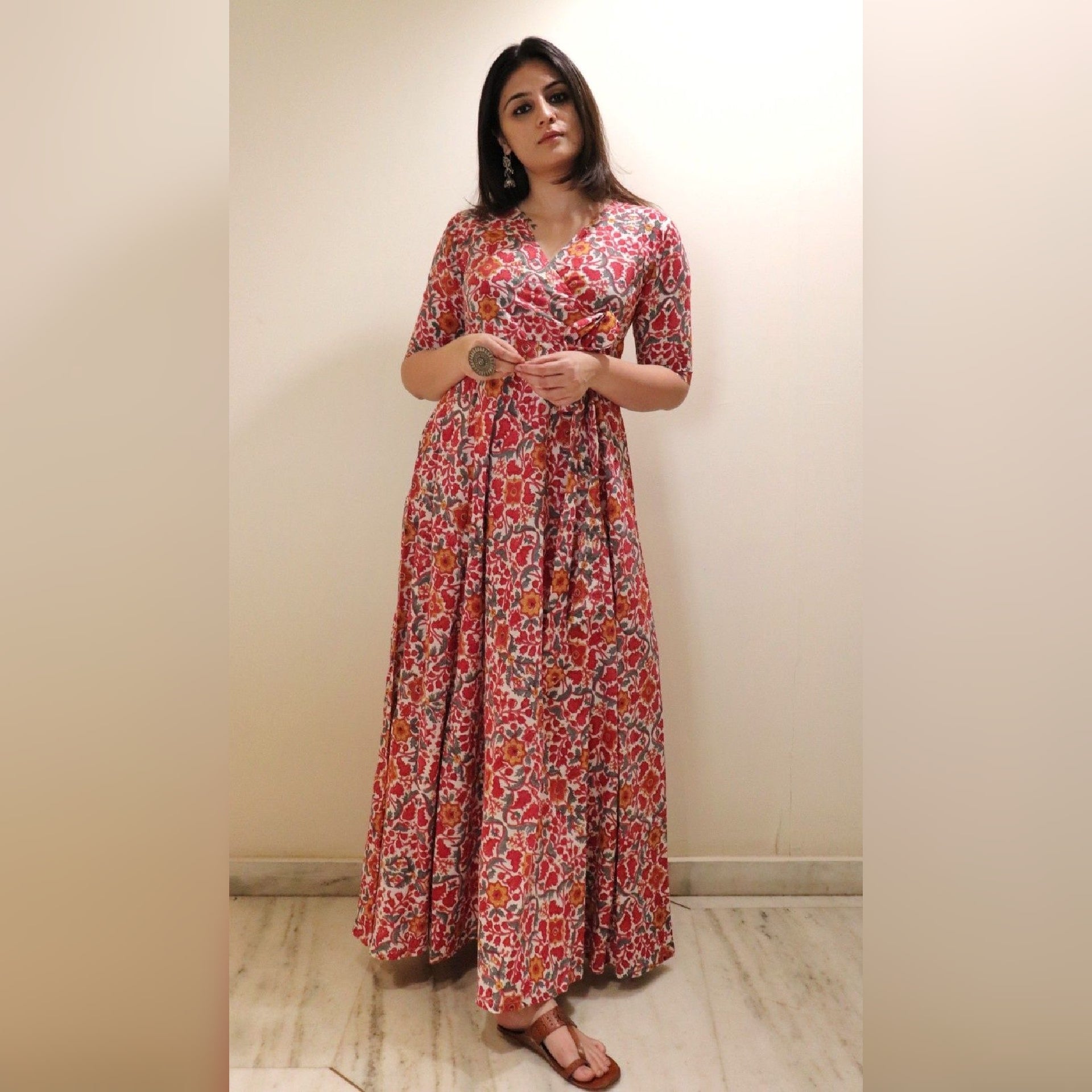 Afra Block Print Anghrakha