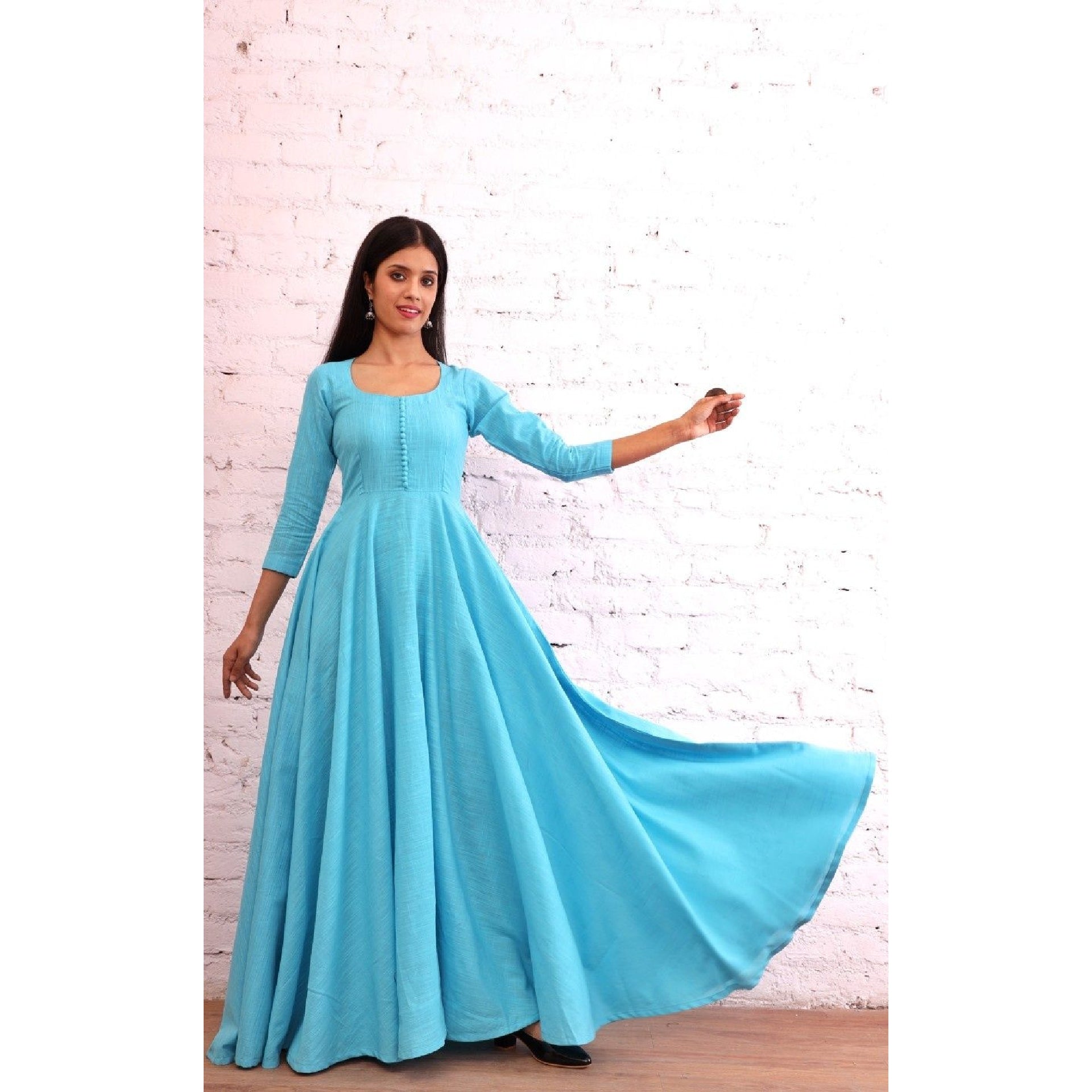 Ishani  Gher Handloom Dress